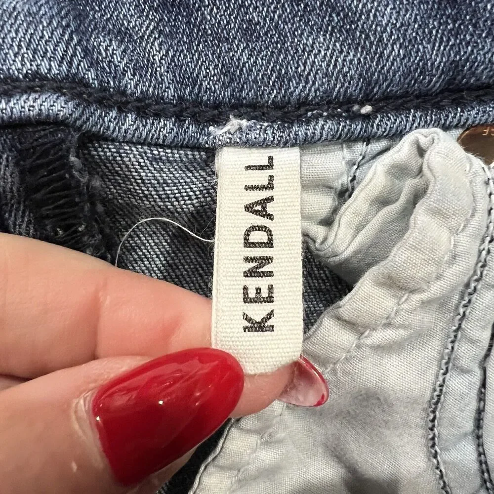 GRLFRND Jeans Sz 27 Kendall High Rise Super Stretch Skinny You‎ Me Against World